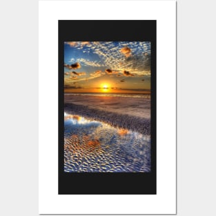 Low Tide Sunrise on Jekyll Island Posters and Art